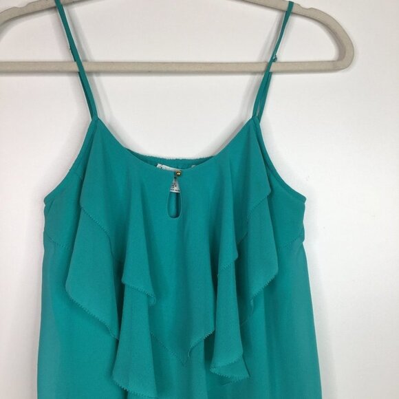 Kensie Ruffle Top with Spaghetti Adjustable straps - Picture 2 of 6